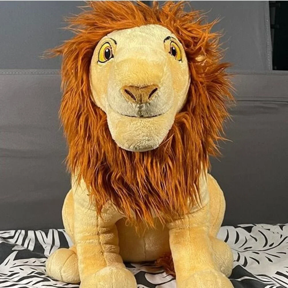 Disney Store Lion King Adult Simba Plush Stuffed Animal Toy Hakuna Matata